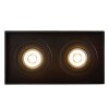 Spot de plafond Lucide TUBE Noir, 2 lumières