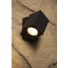 applique extérieure Trio TIBER LED Noir, 3 lumières