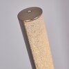 Lampadaire Pipe LED Nickel mat, 1 lumière