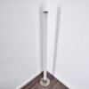 Lampadaire Pipe LED Nickel mat, 1 lumière