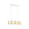 Suspension Eglo ADRI Or, Blanc, 8 lumières