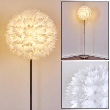 Lampadaire Murten Blanc, 1 lumière Lampadaire Murten Blanc, 1 lumière