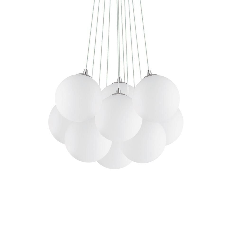 Suspension Ideal Lux MAPA Chrome, 11 lumières main product photo