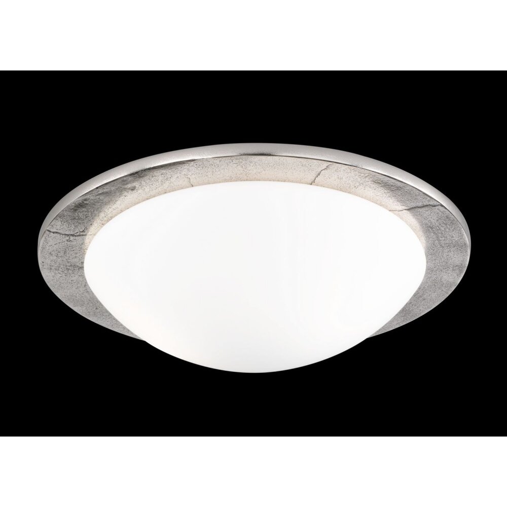Plafonnier Fischer SHINE Nickel brillant, 2 lumières main product photo
