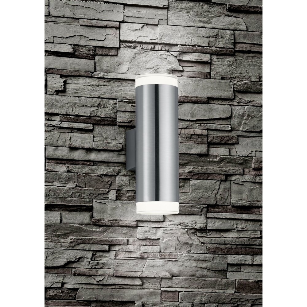 Applique murale Reality ARACATI LED Nickel mat, 2 lumières main product photo