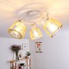 Plafonnier Rieti Blanc, 3 lumières