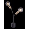 Lampe à poser Globo HEBUL Noir, 2 lumières