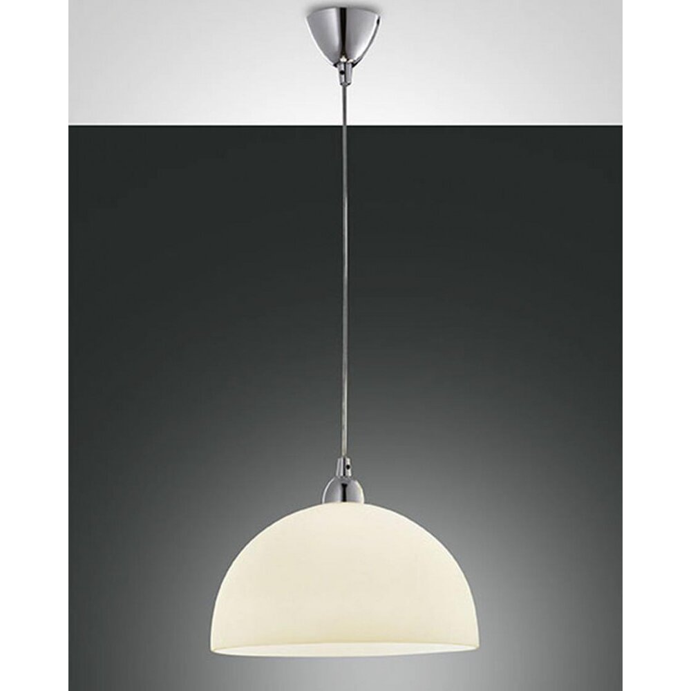 Suspension Fabas Luce NICE Chrome, 1 lumière main product photo