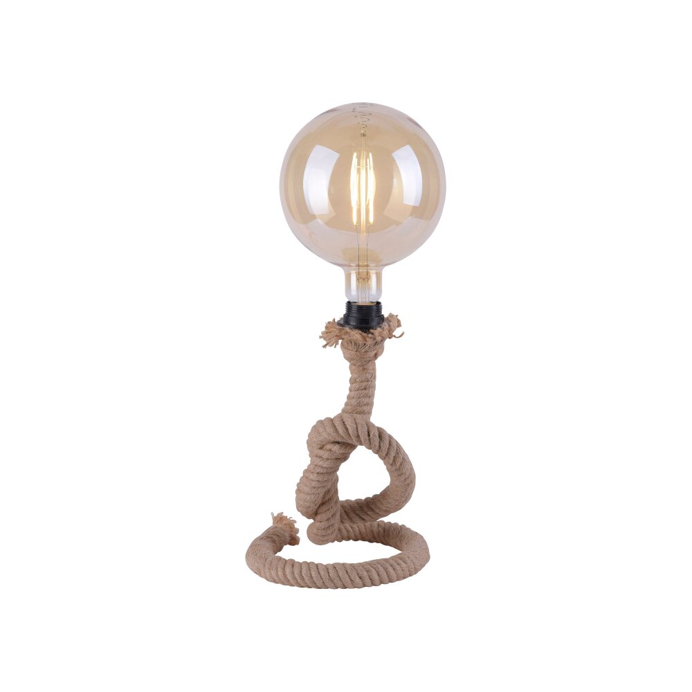 Lampe à poser Leuchten Direkt ROPE Noir, 1 lumière main product photo