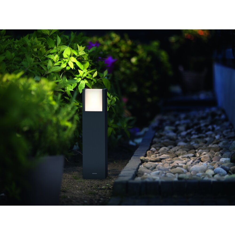 Borne lumineuse Philips myGarden ARBOUR LED Gris, 1 lumière main product photo