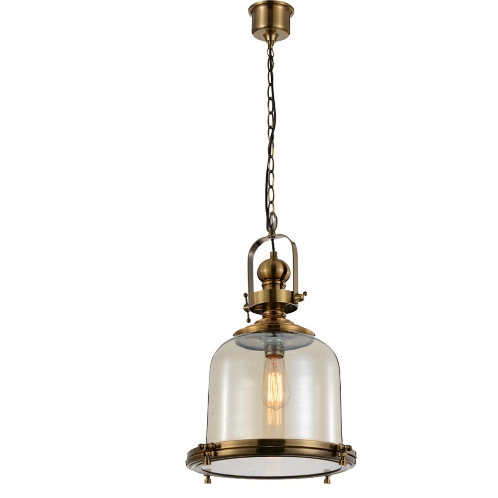 Suspension Mantra VINTAGE Brun, 1 lumière main product photo