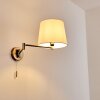 Applique murale Neuville Nickel mat, 1 lumière