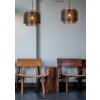 Suspension Lucide ORRIN Noir, 2 lumières