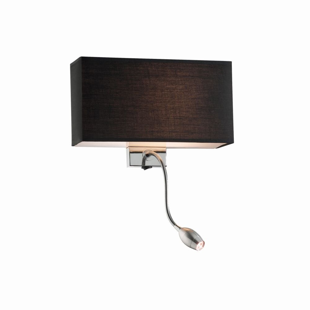 Applique murale Ideal Lux HOTEL LED Chrome, 1 lumière main product photo
