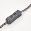 Lampe à poser Logumkolster Crème, 1 lumière