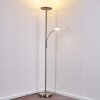 Lampadaire à vasque Veteli LED Blanc, 2 lumières