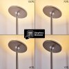 Lampadaire à vasque Veteli LED Blanc, 2 lumières