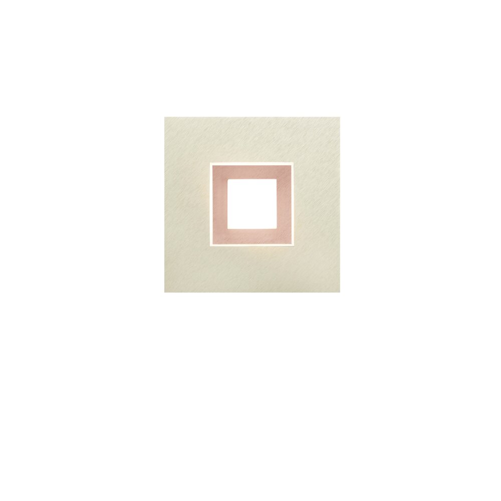 Applique murale Grossmann Karree LED Cuivre, 1 lumière main product photo