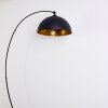 Lampadaire Miranda Noir, 1 lumière