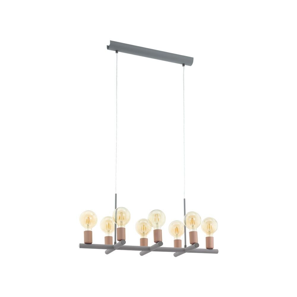 Suspension Eglo ADRI Gris, 8 lumières main product photo