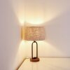 Lampe à poser Logumkolster Brun, Noir, 1 lumière