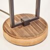 Lampe à poser Logumkolster Brun, Noir, 1 lumière