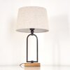 Lampe à poser Logumkolster Brun, Noir, 1 lumière
