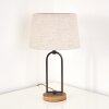 Lampe à poser Logumkolster Brun, Noir, 1 lumière