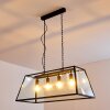 Suspension Nittorp Noir, 4 lumières