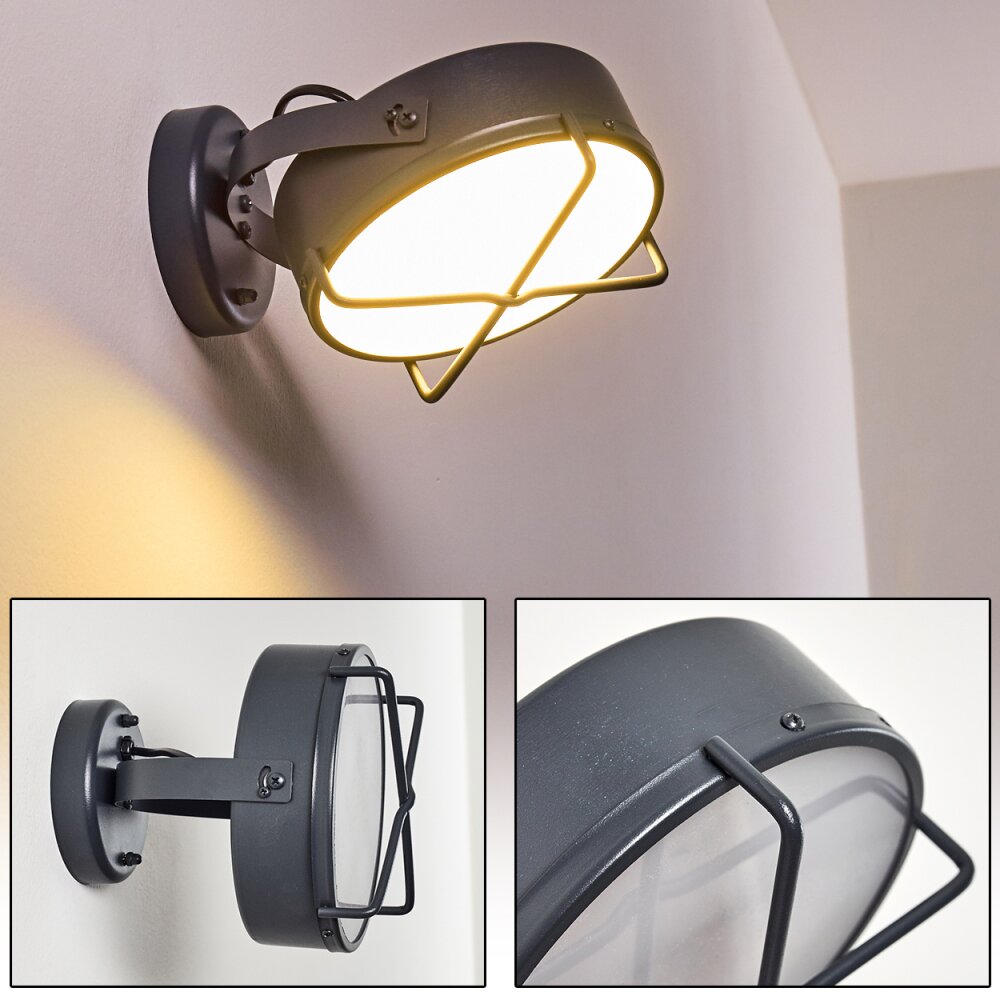 Applique murale d'extérieur Gotter LED Anthracite, 1 lumière main product photo