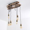 Plafonnier Rimforsa Brun, Laiton, Rouille, 6 lumières