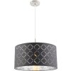 Suspension Globo KIDAL Nickel mat, 1 lumière