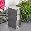 Abilene Prises électriques d\'extérieur couleur acier inoxydable, Gris
