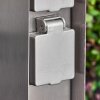Abilene Prises électriques d\'extérieur couleur acier inoxydable, Gris