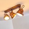 Plafonnier Butikon Rouille, 3 lumières