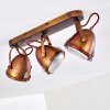 Plafonnier Butikon Rouille, 3 lumières