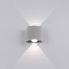 Applique murale Paul Neuhaus CARLO LED Argenté, 2 lumières