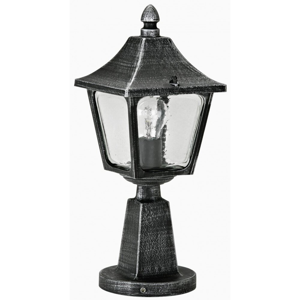 Borne d'éclairage Albert 540 Noir, Argenté, 1 lumière main product photo