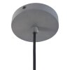 Suspension Steinhauer Vivette Gris, Bois clair, 1 lumière