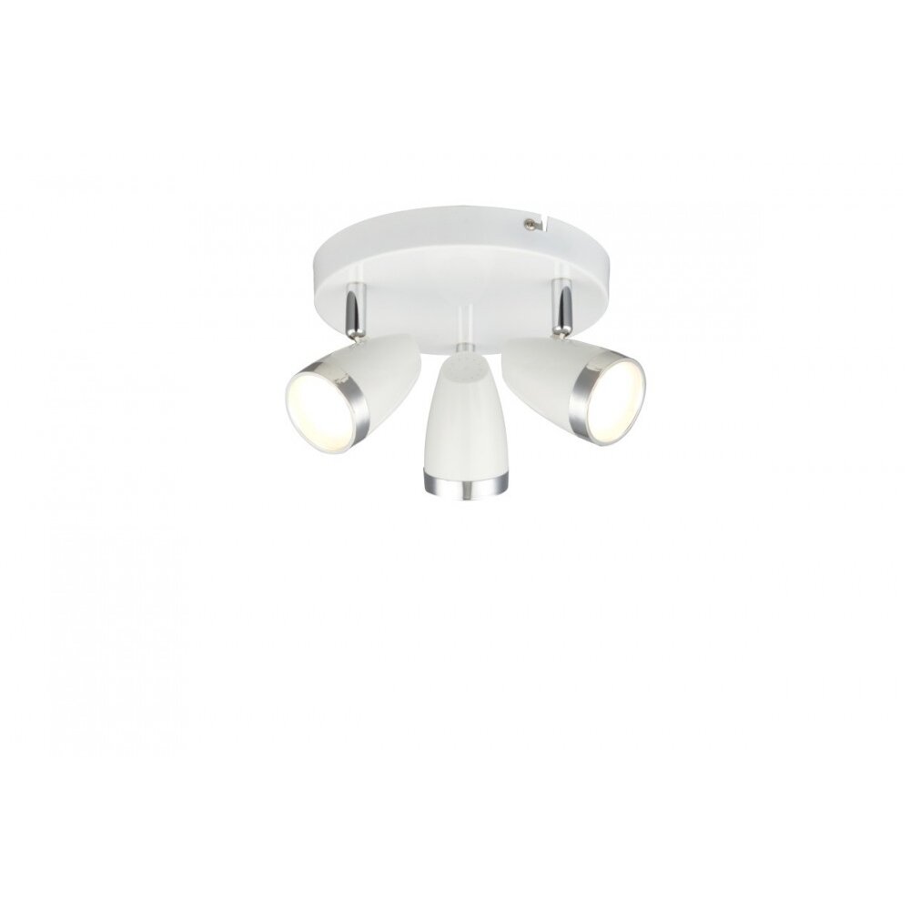 Plafonnier à spots rond Globo, 3 lumières main product photo