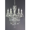 Lustre Reality Krone Transparent, 5 lumières