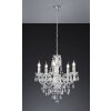 Lustre Reality Krone Transparent, 5 lumières