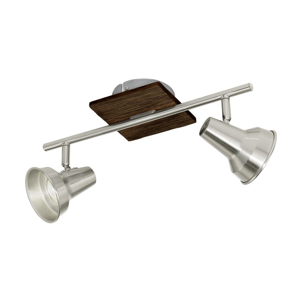 Spot de plafond Eglo FILIPINA LED Brun, Nickel mat, 2 lumières main product photo