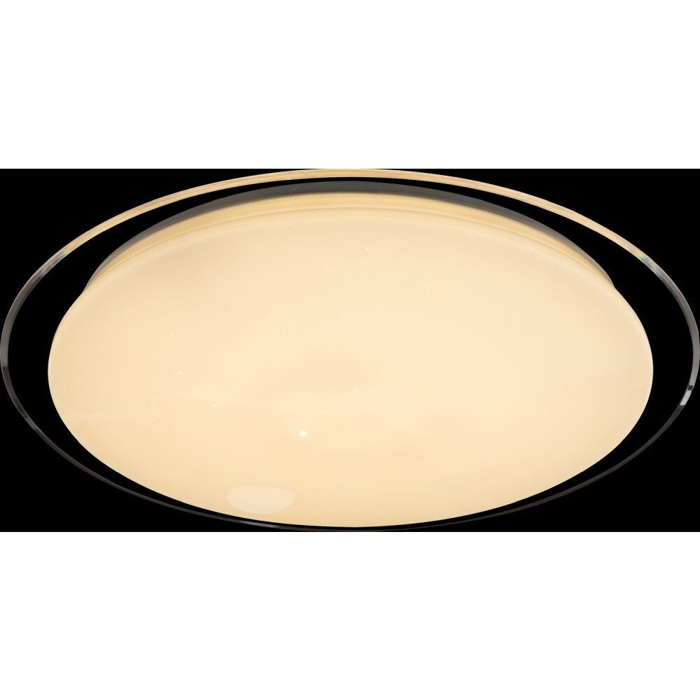 Plafonnier Globo Optima LED Blanc, 1 lumière, Télécommandes main product photo