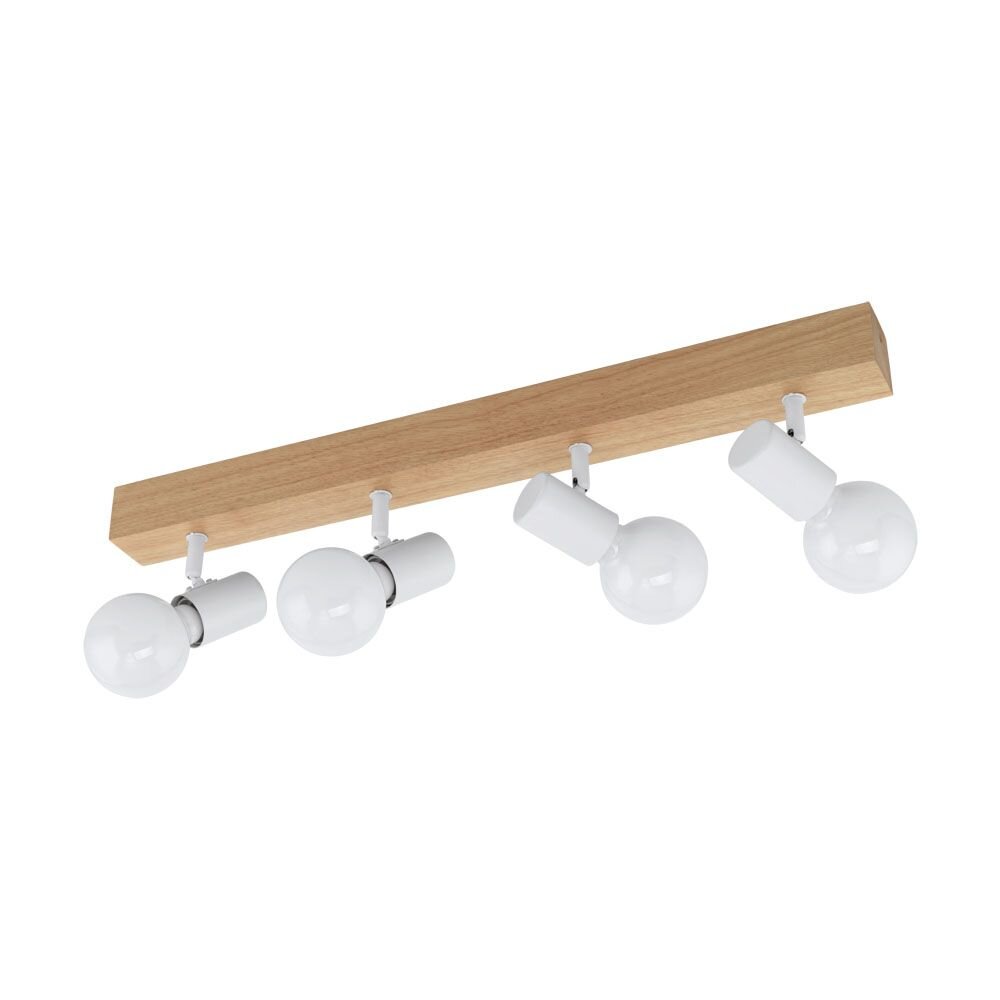 Spot Eglo TOWNSHEND Brun, Blanc, 4 lumières main product photo