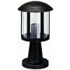 Borne d'éclairage Albert 542 Noir, Argenté, 1 lumière