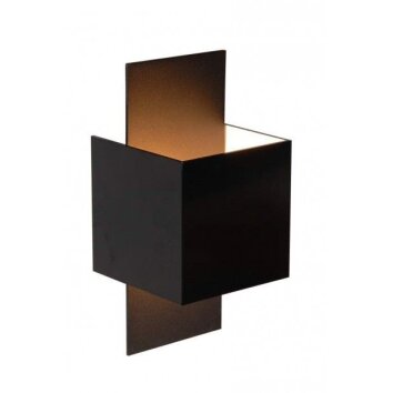 Applique murale Lucide CUBO Noir, 1 lumière Applique murale Lucide CUBO Noir, 1 lumière