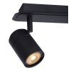 Spot de plafond Lucide LENNERT LED Noir, 3 lumières
