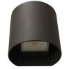 Applique murale Eco-Light DODD LED Anthracite, 2 lumières