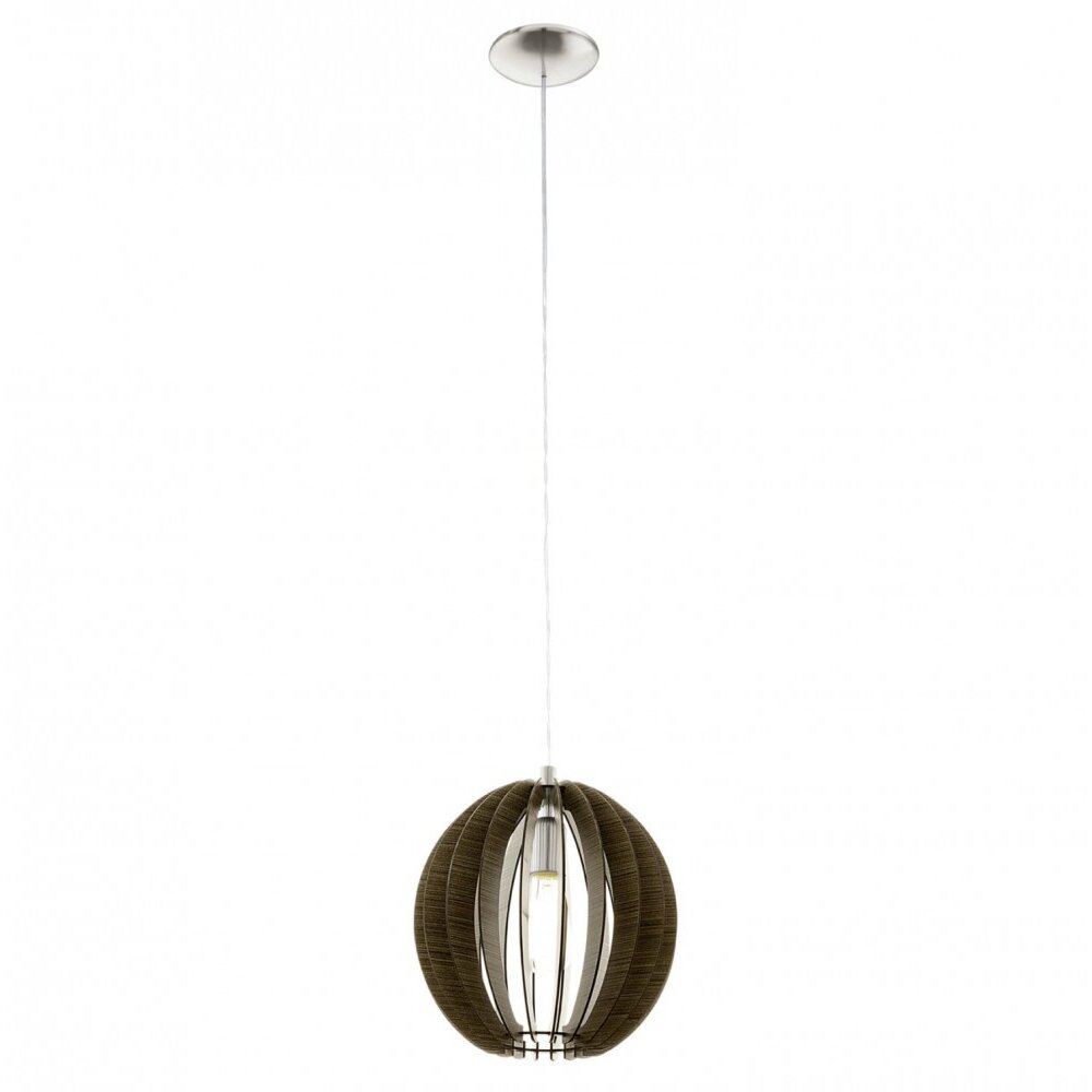Lampe suspendue Eglo COSSANO Nickel mat, 1 lumière main product photo